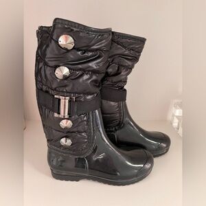 NWOT Girls size 3 fashion rain boot